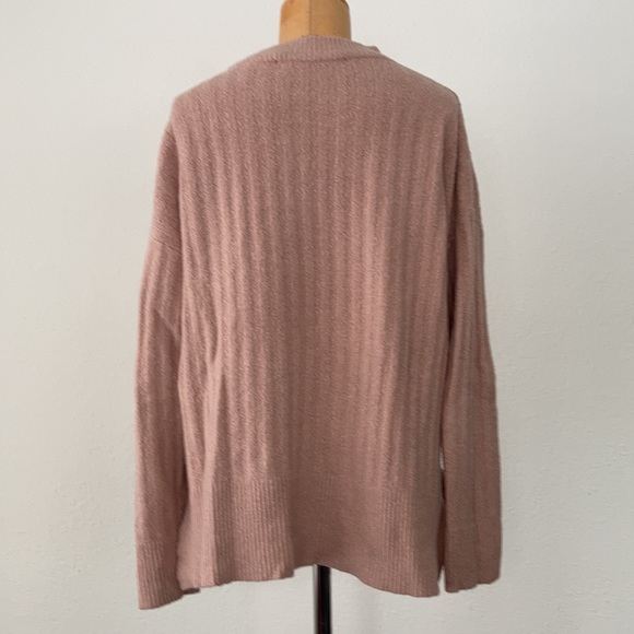 French Connection Dusty Rose Mockneck Sweater - Picture 3 of 8